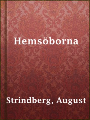 cover image of Hemsöborna